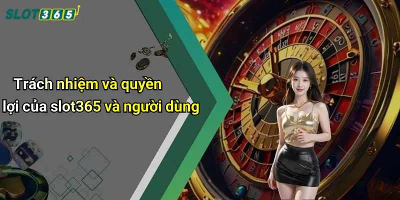 Trách nhiệm và quyền lợi của slot365 và người dùng